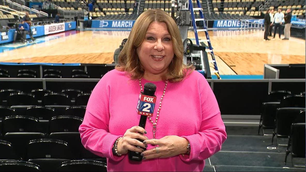 WATCH - Jennifer Hammond is with Oakland University in Pittsburgh and has preview of their 1st round game against Kentucky